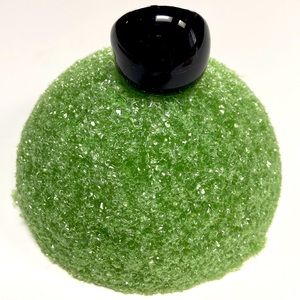 Black Murano Glass Ring.